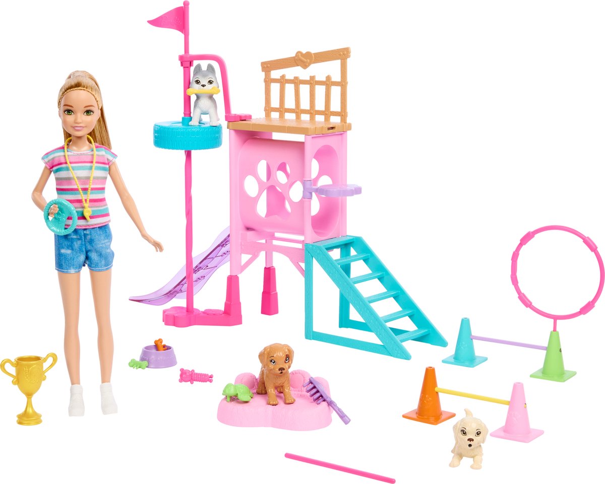 Mattel Met Stacie to the Rescue, speelset speeltuin voor