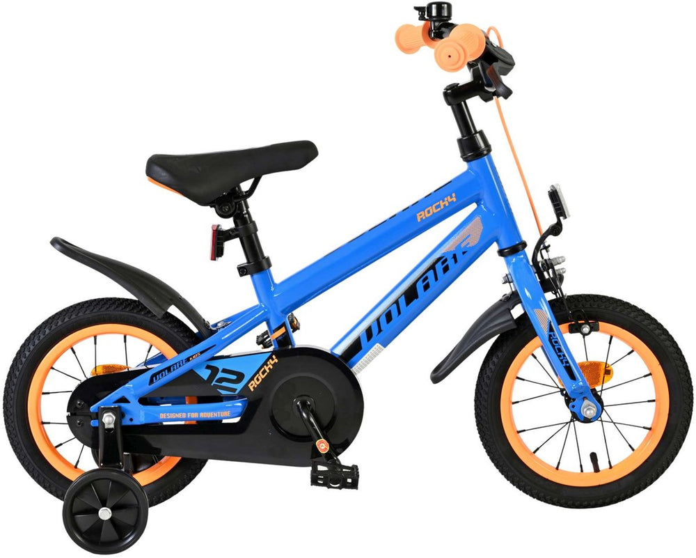 Volare Rocky Kinderfiets - Jongens - 12 inch - Blauw