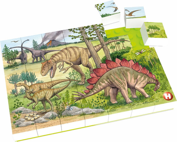 Hubelino block puzzle dinosaur world - 35 pcs.