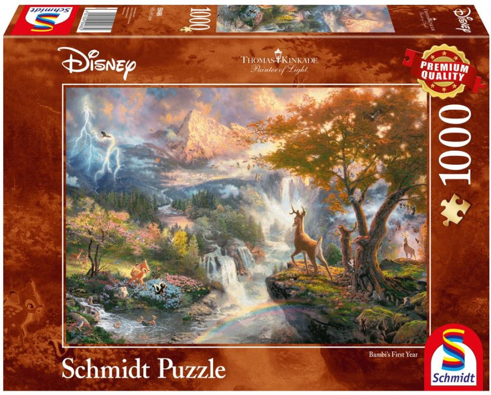 Schmidt disney classics- bambi puzzel - 1000 stukjes