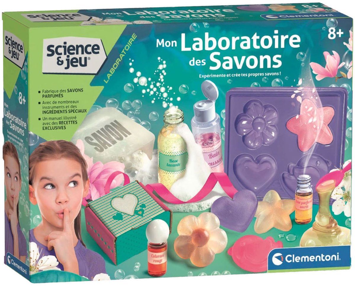 Clementoni wetenschap spel mijn zeep laboratorium