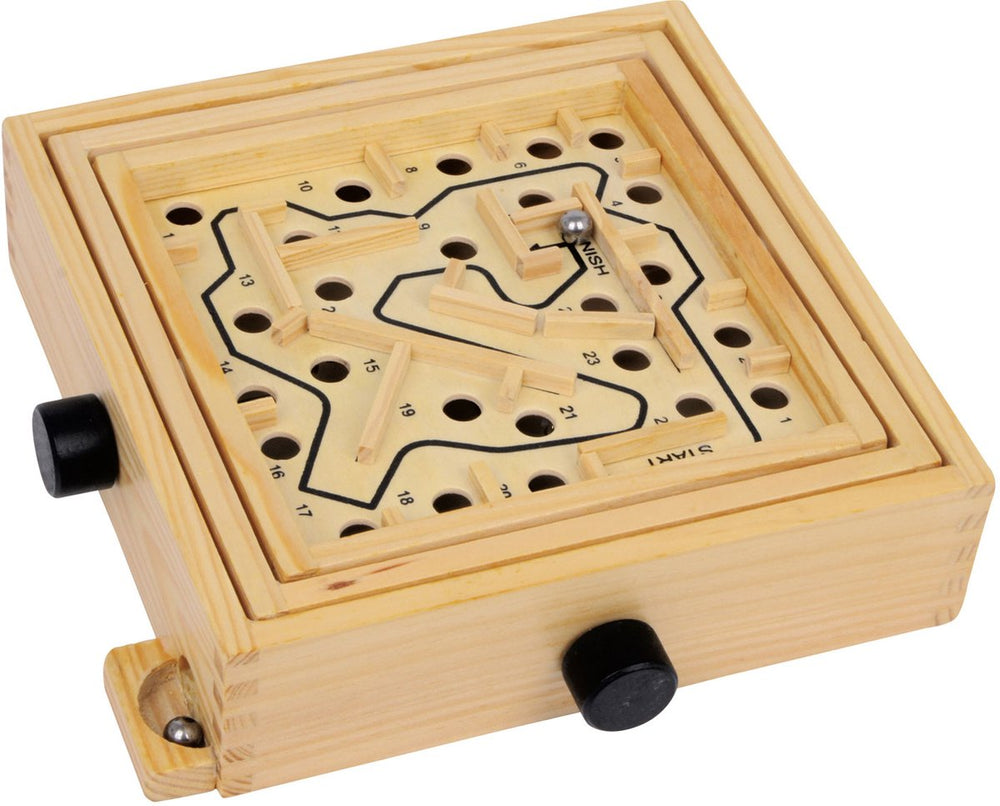 Small foot - Wooden labyrinth marble game