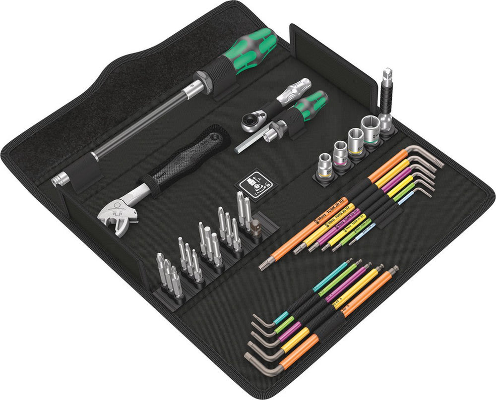 Wera kraftform kompakt f 1 | schroefgereedschapset voor kozijnbouw | 36-delig - 05134013001