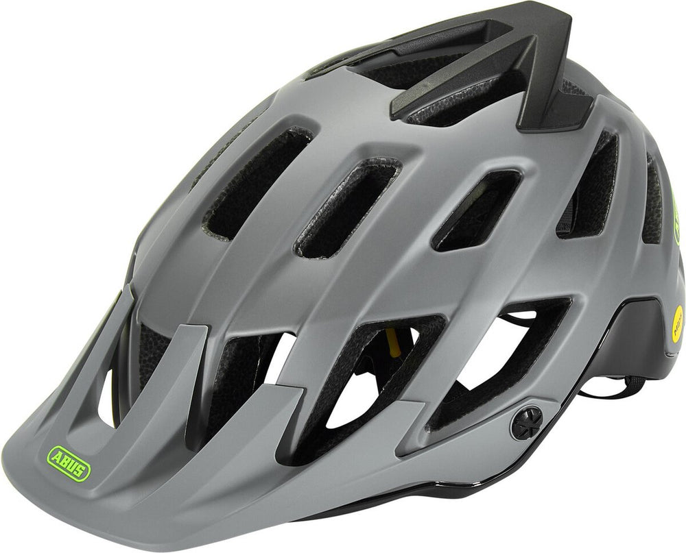 Abus fietshelm moventor 2.0 mips concrete grey l - 57-61 cm - grijs - geschikt voor gebruik op mountainbikes - 370 g