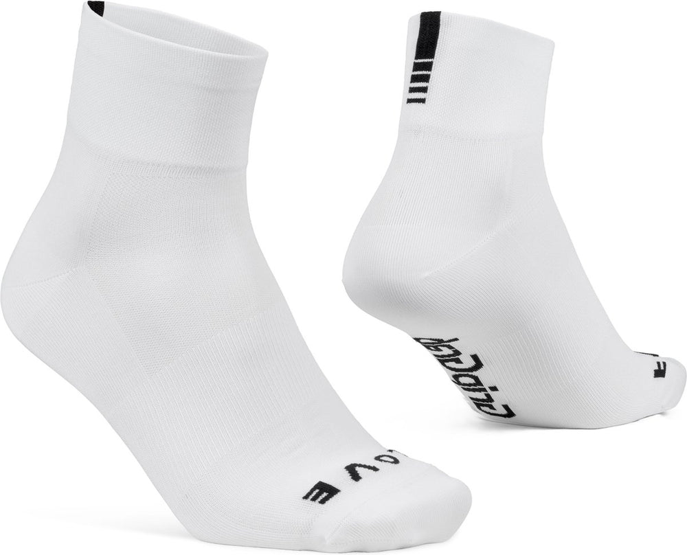 Gripgrab - lightweight sl korte performance zomer fietssokken 1 paar coolmax wielersport sokken low cut - wit - unisex