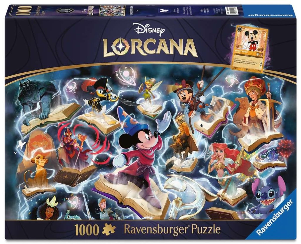 Ravensburger – disney lorcana steel – puzzel 1000 stukjes