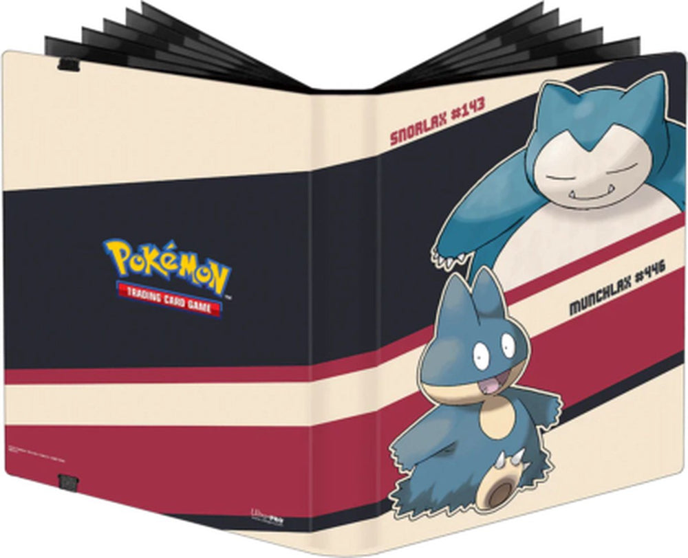 Ultrapro ultra pro pokemon snorlax munchlax 9-pocket pro binder