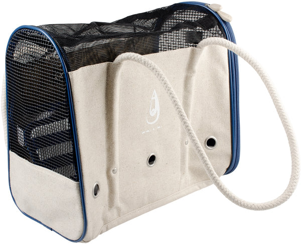 Duvo saint-tropez transport bag 41x22x32cm - max. 7kg beige