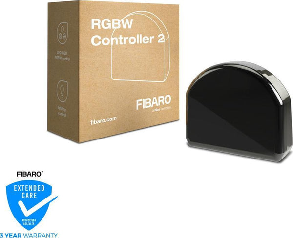 Fibaro rgbw controller 2 - led strip controller - werkt met home centers, homey en andere z-wave controllers