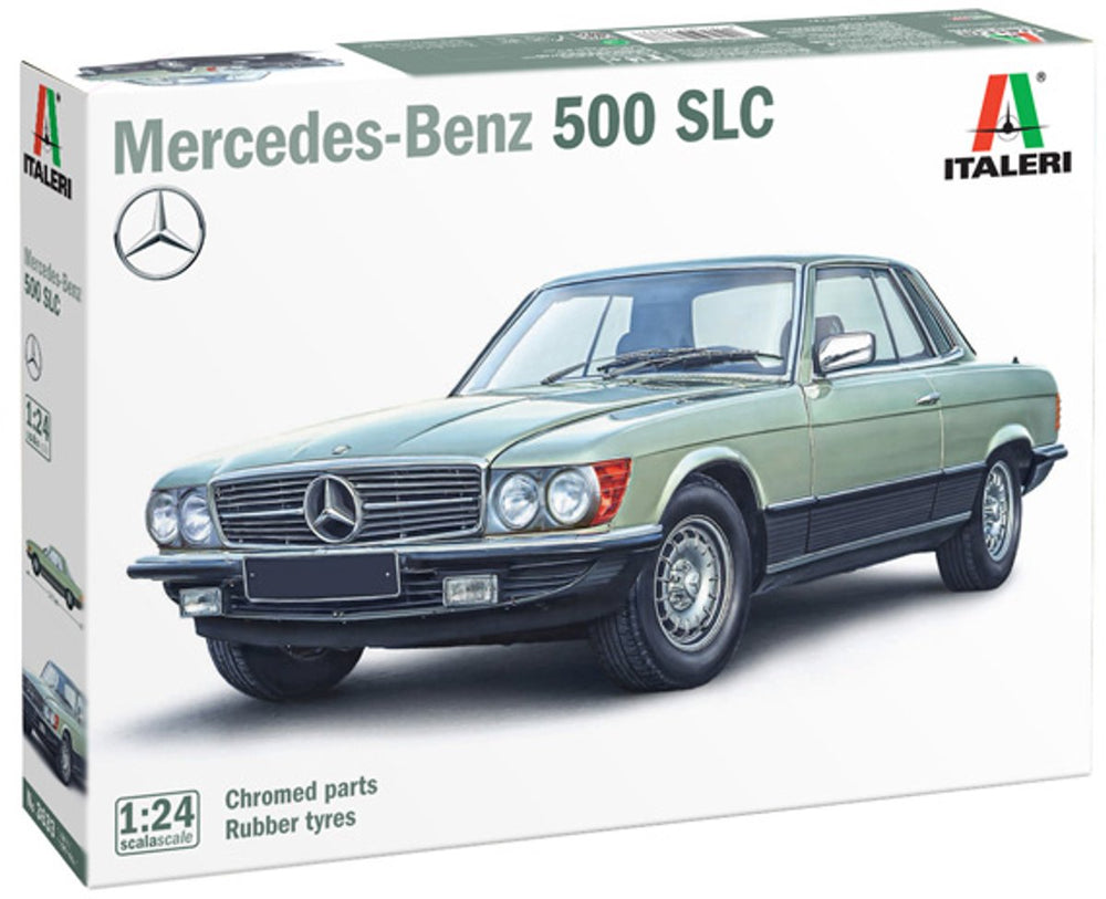 Italeri modelbouwpakket auto - 3633 mercedes-benz 500 slc car plastic - 1:24 - modelbouw