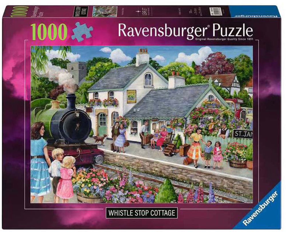 Ravensburger – whistle stop cottage – legpuzzel – 1000 stukjes