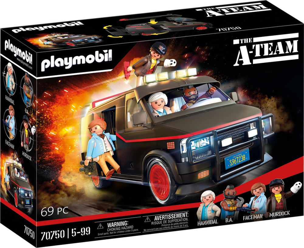 PLAYMOBIL PLAYMOBIL Beroemde The A-Team Bus