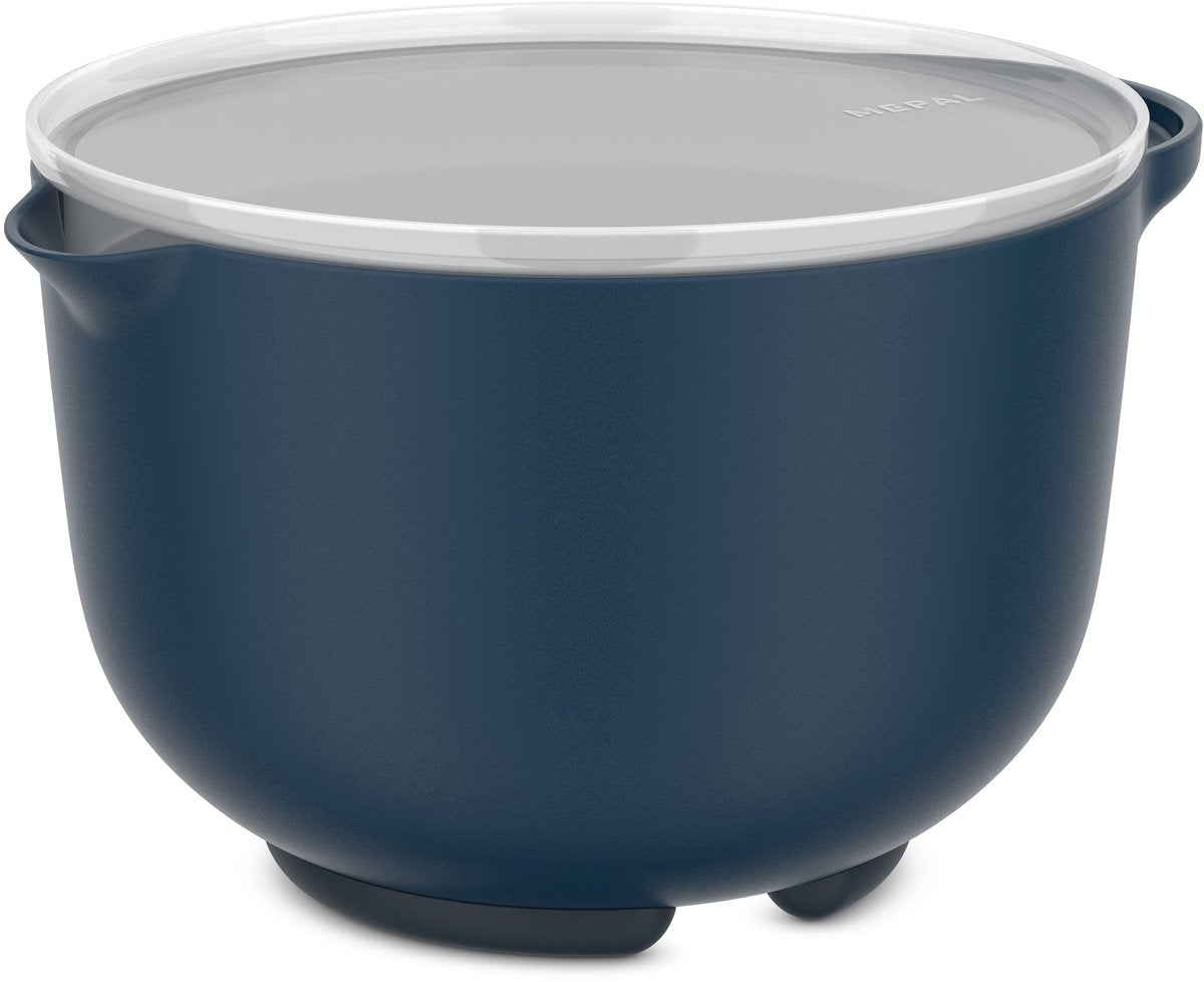 Mepal beslagkom met deksel chef it - 1.5 l - schaal - magnetron- en vaatwasmachinebestendig - bakspullen - navy