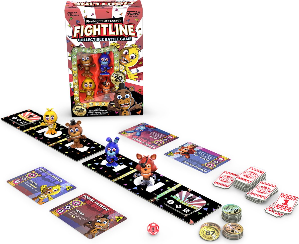 Funko pop! spel funko five nights at freddy's fightline première