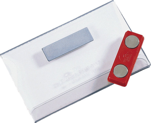 Durable 54x90mm badge met magneet 8117