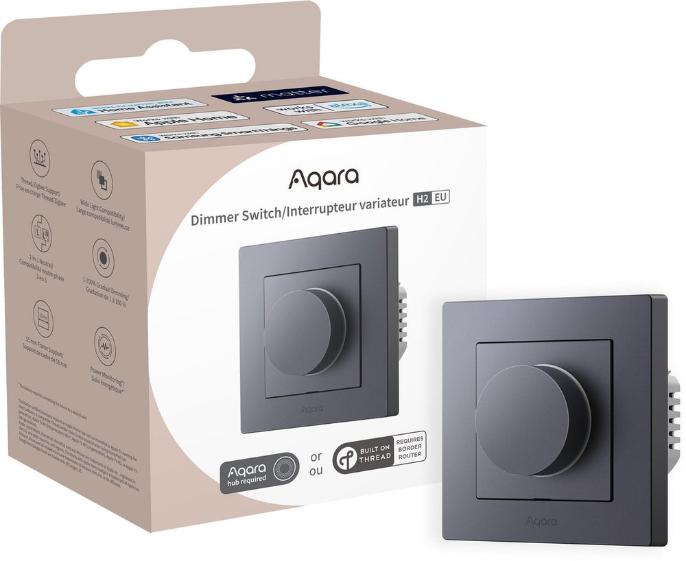 Aqara dimmer switch h2 eu (grey)