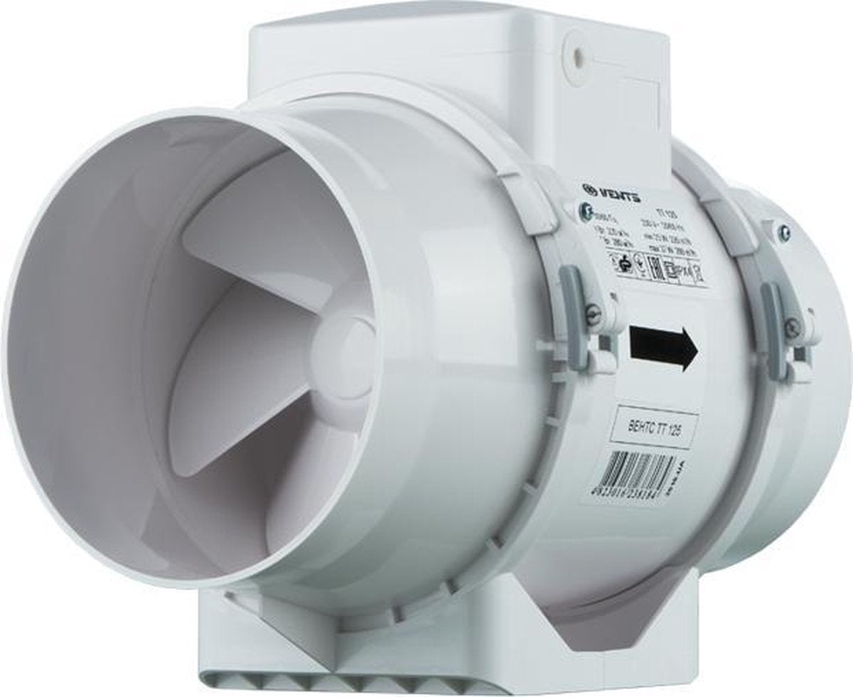 Vents tt buisventilator 125 mm - tot 280 m³ h - inline fan