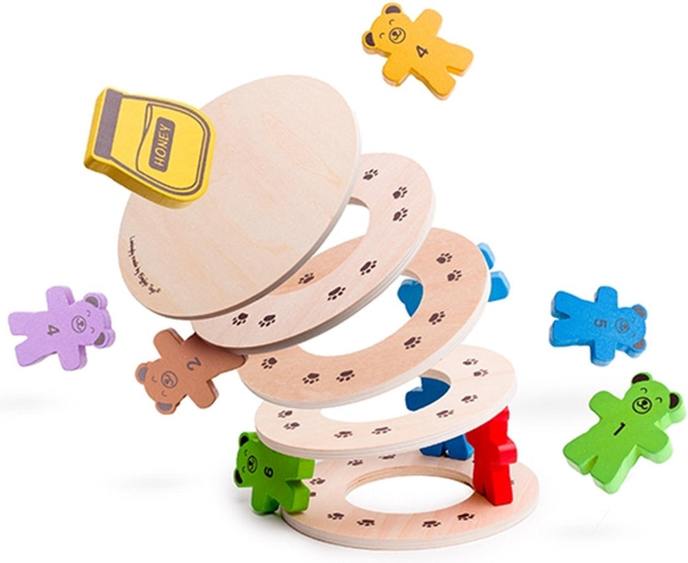 Bigjigs tuimelende teddies