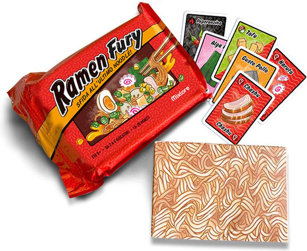 Asmodee ramen fury kaartspel feest