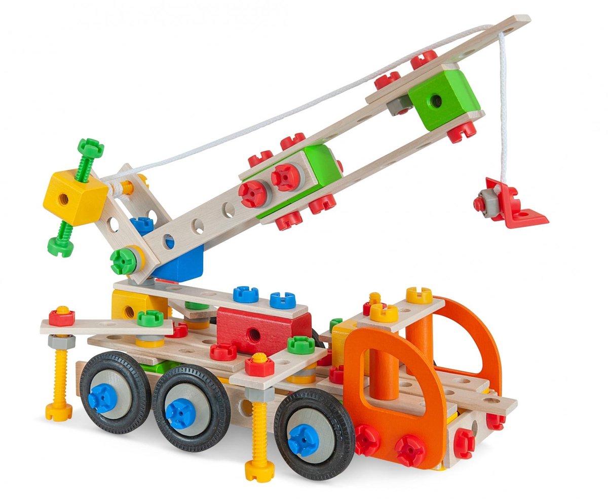 Eichhorn constructeur 4in1 kraanwagen, 170dlg.