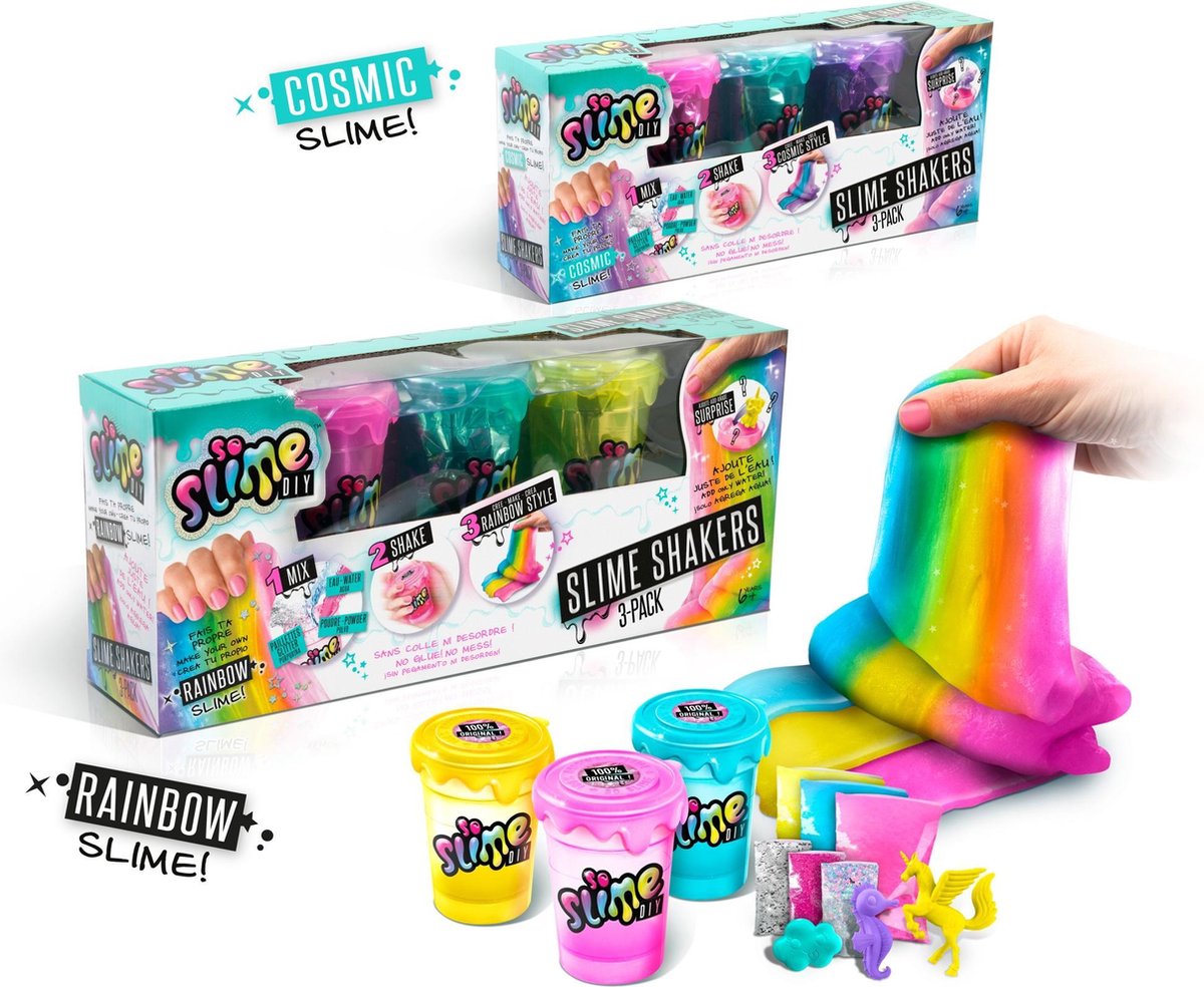Slime shaker - 3 stuks