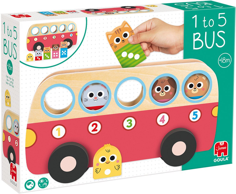 Jumbo - goula - 1 to 5 bus - educatief spel