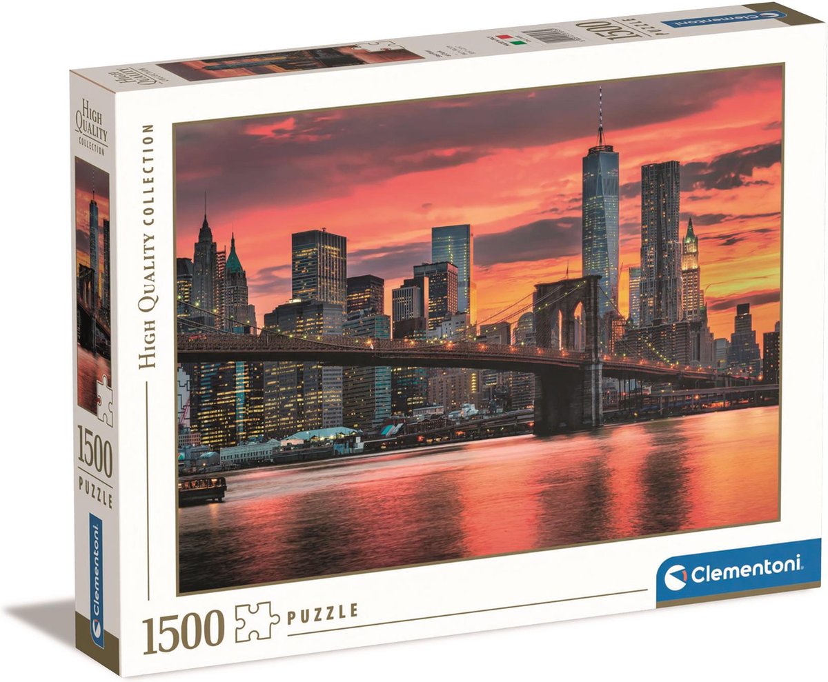 Clementoni legpuzzel easy river at dusk, 1500st.