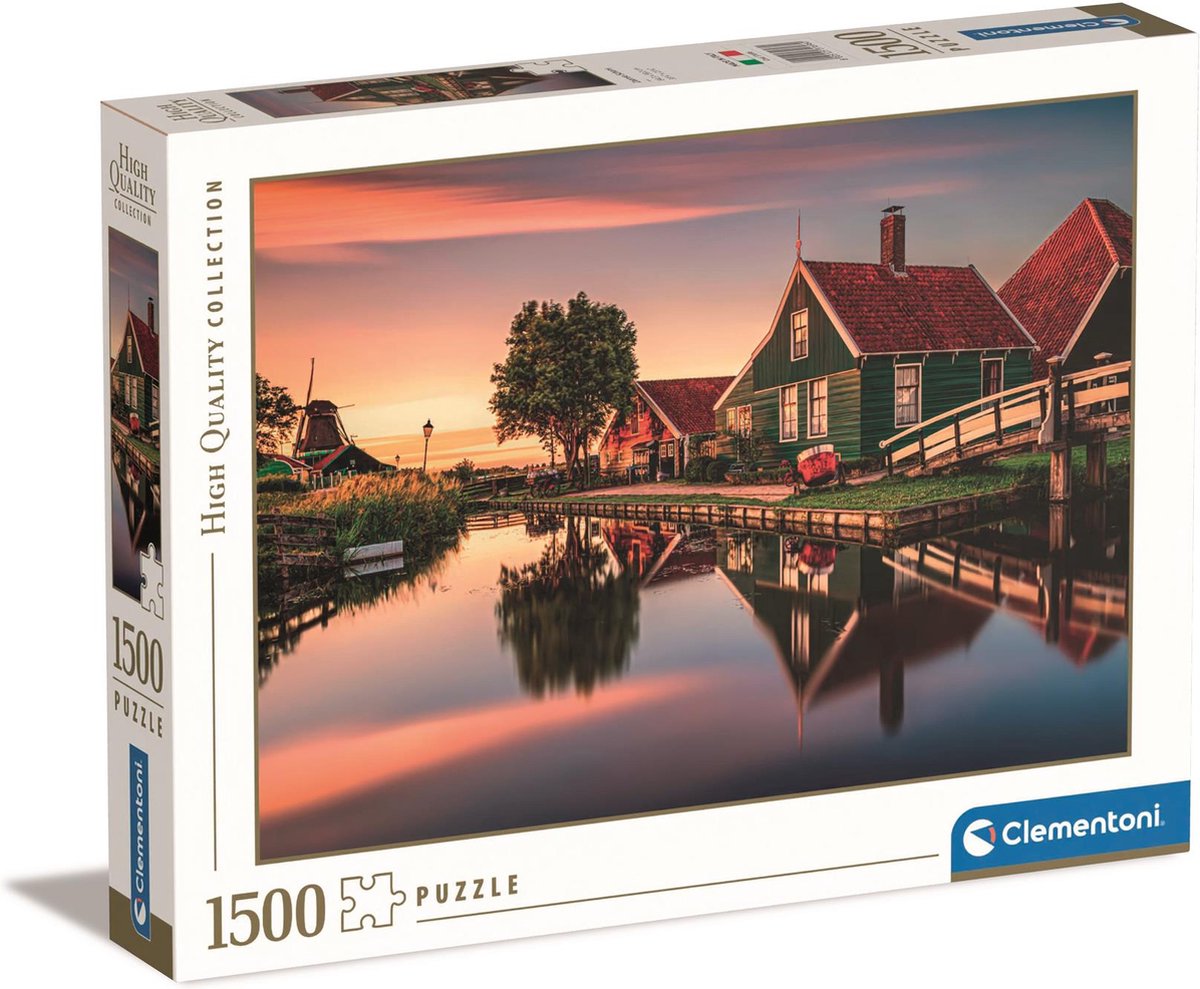 Clementoni legpuzzel Zaanse Schans, 1500st.