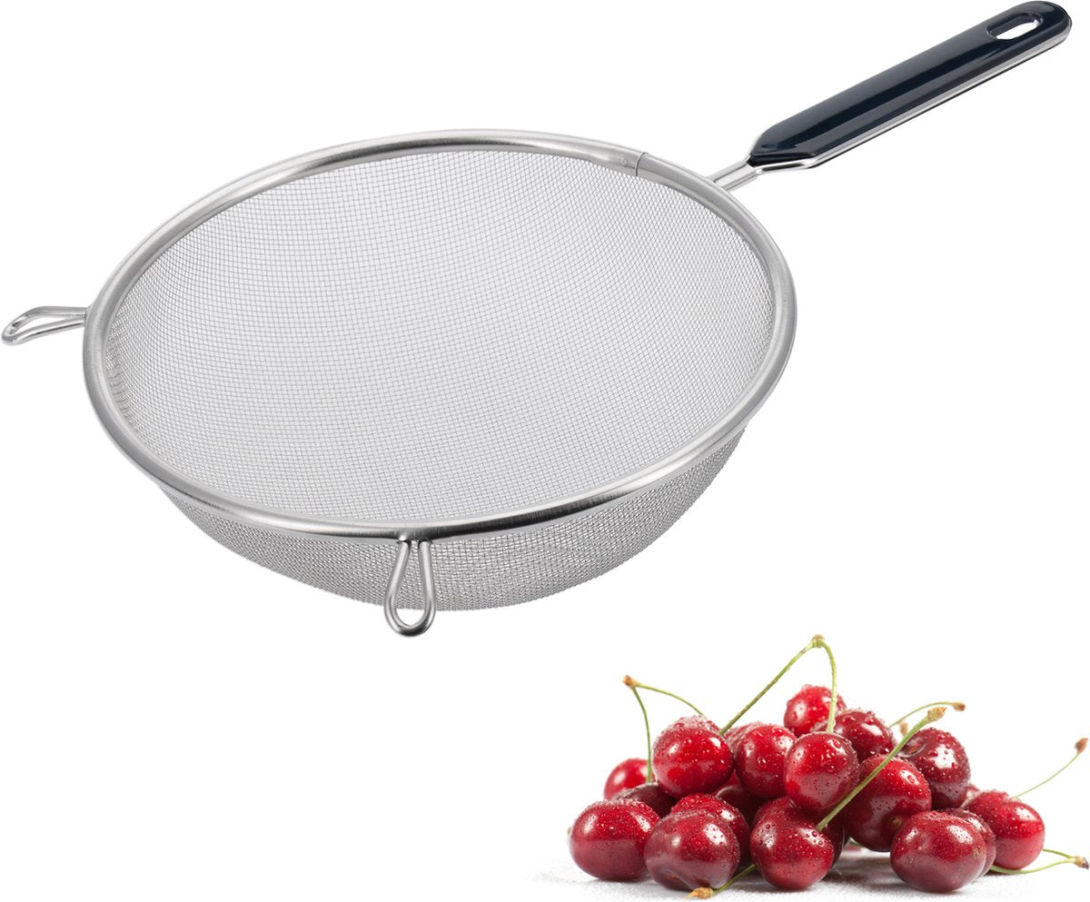 Westmark huishoudzeef, traditionell, ø 18 cm, roestvrij staal kunststof, zilver zwart, 12842270