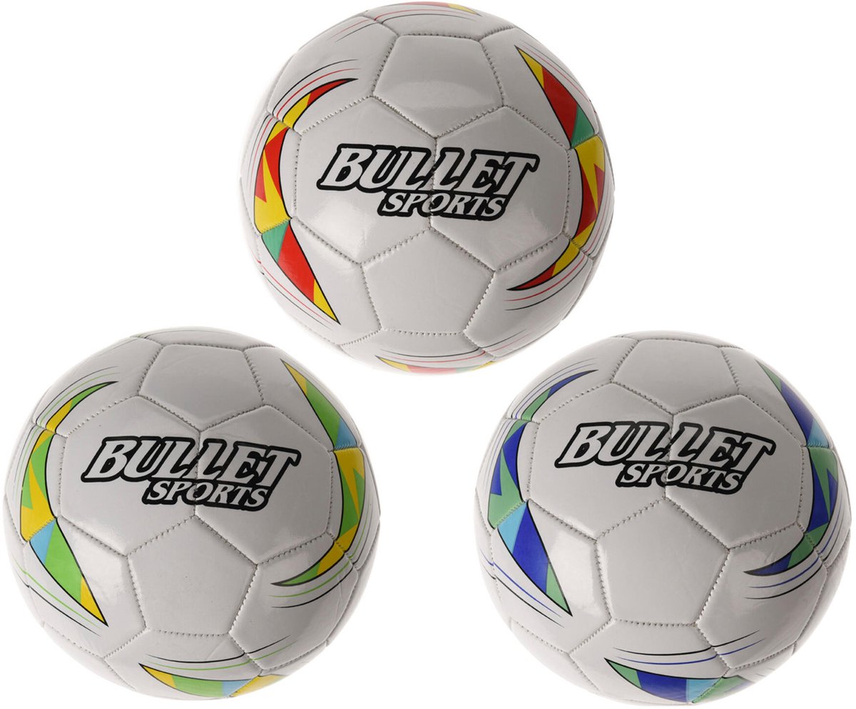 Koopman voetbal maat 2 kunstleer 15cm multicolor bal voor kinderen.