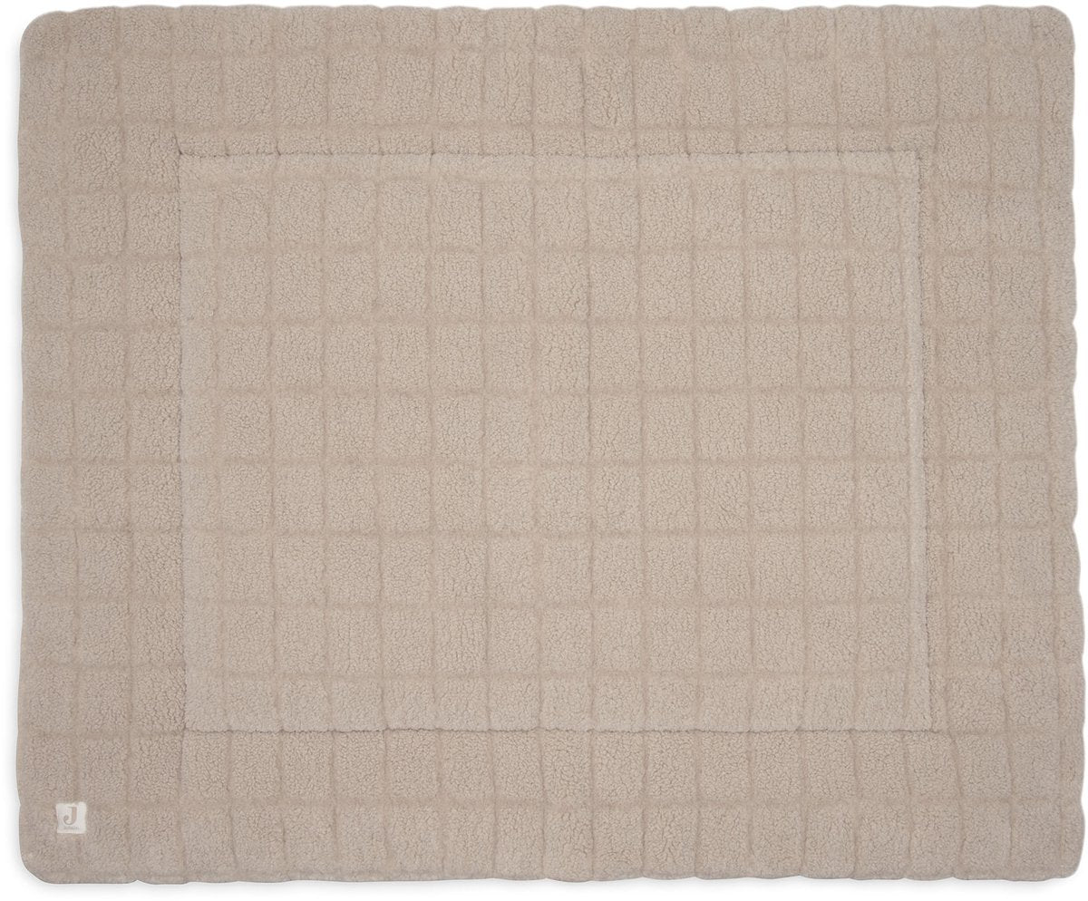 Jollein boxkleed baby - 75x95cm - box teddy - polyester - warm sand
