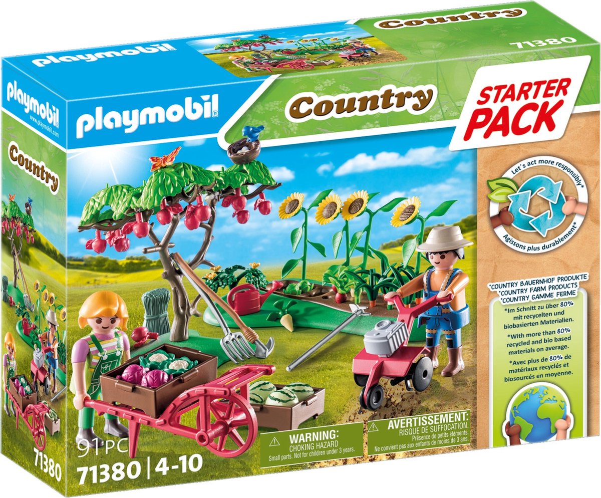 Playmobil starterpack boerderij moestuin - 71380