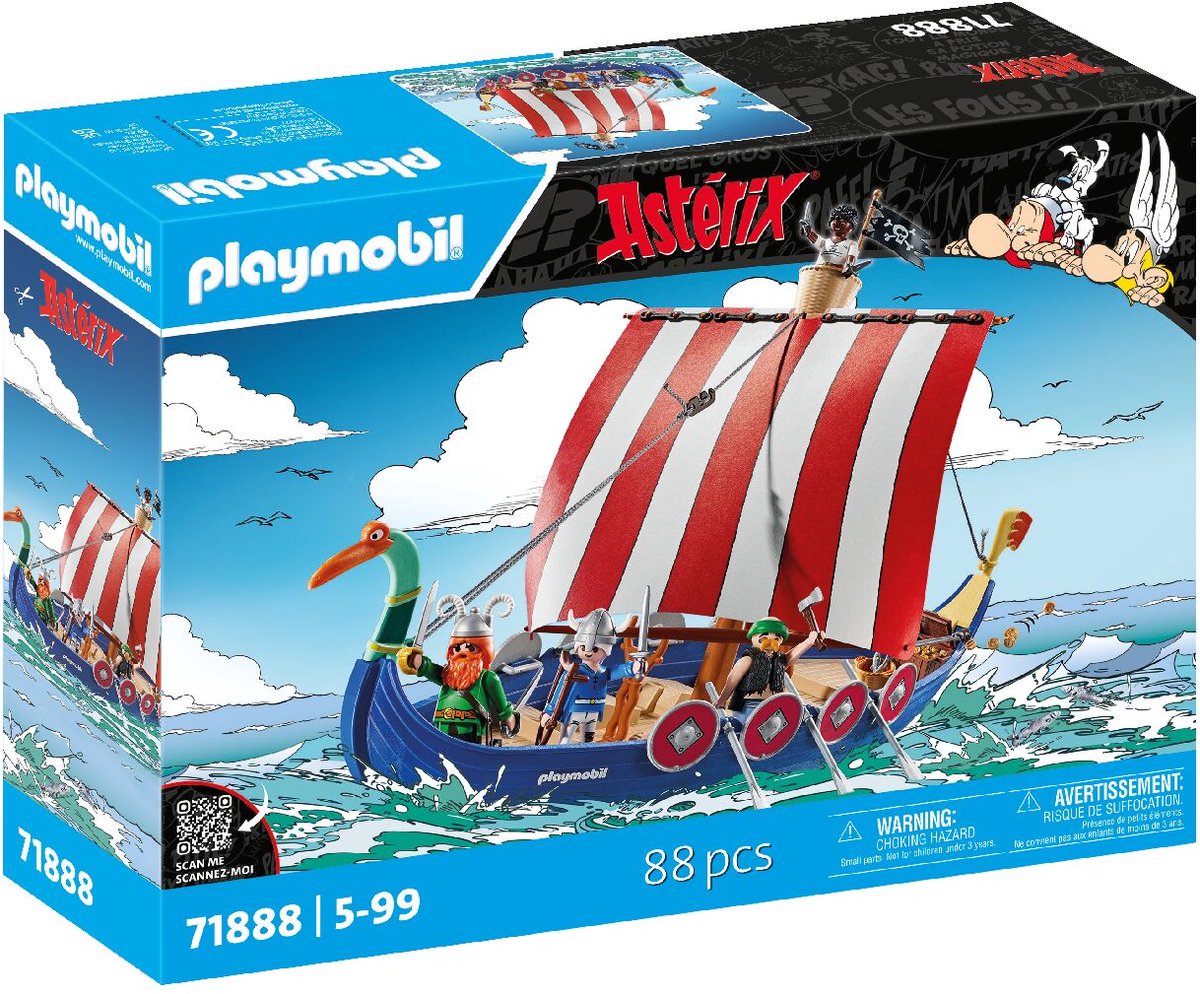 Playmobil asterix asterix: piratenschip 71888