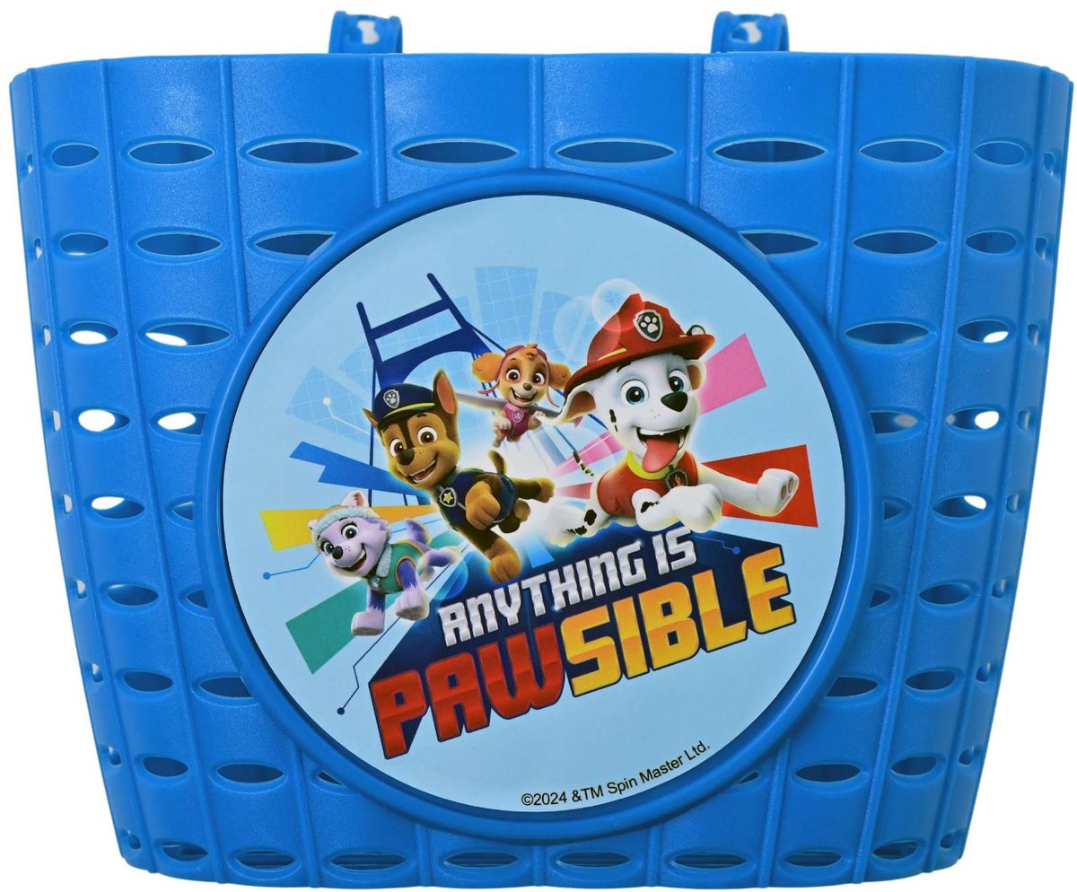 Volare paw patrol plastic mandje - jongens - blauw