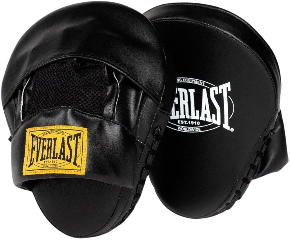 Everlast 1910 focus mitts, black, o s