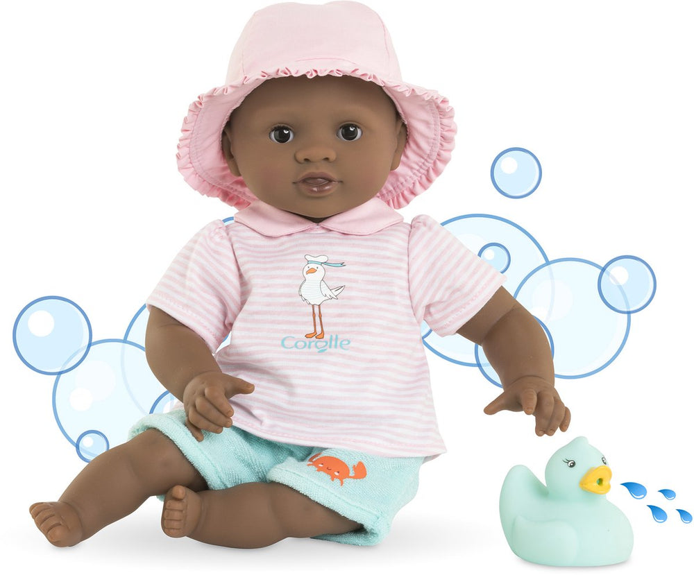 Corolle badpop alyzee - babypop 30cm waterbestendig multi kleuren.