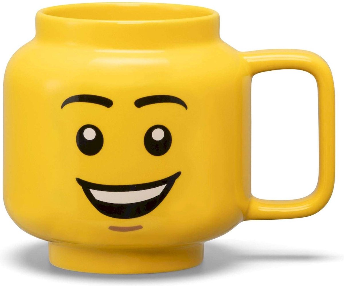 Kamer Kopenhagen Kamer Kopenhagen LEGO keramische mok Vrolijke jongen, groot