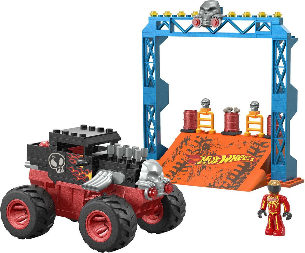 Mega hot wheels smash n crash bottenschudder pletbaan