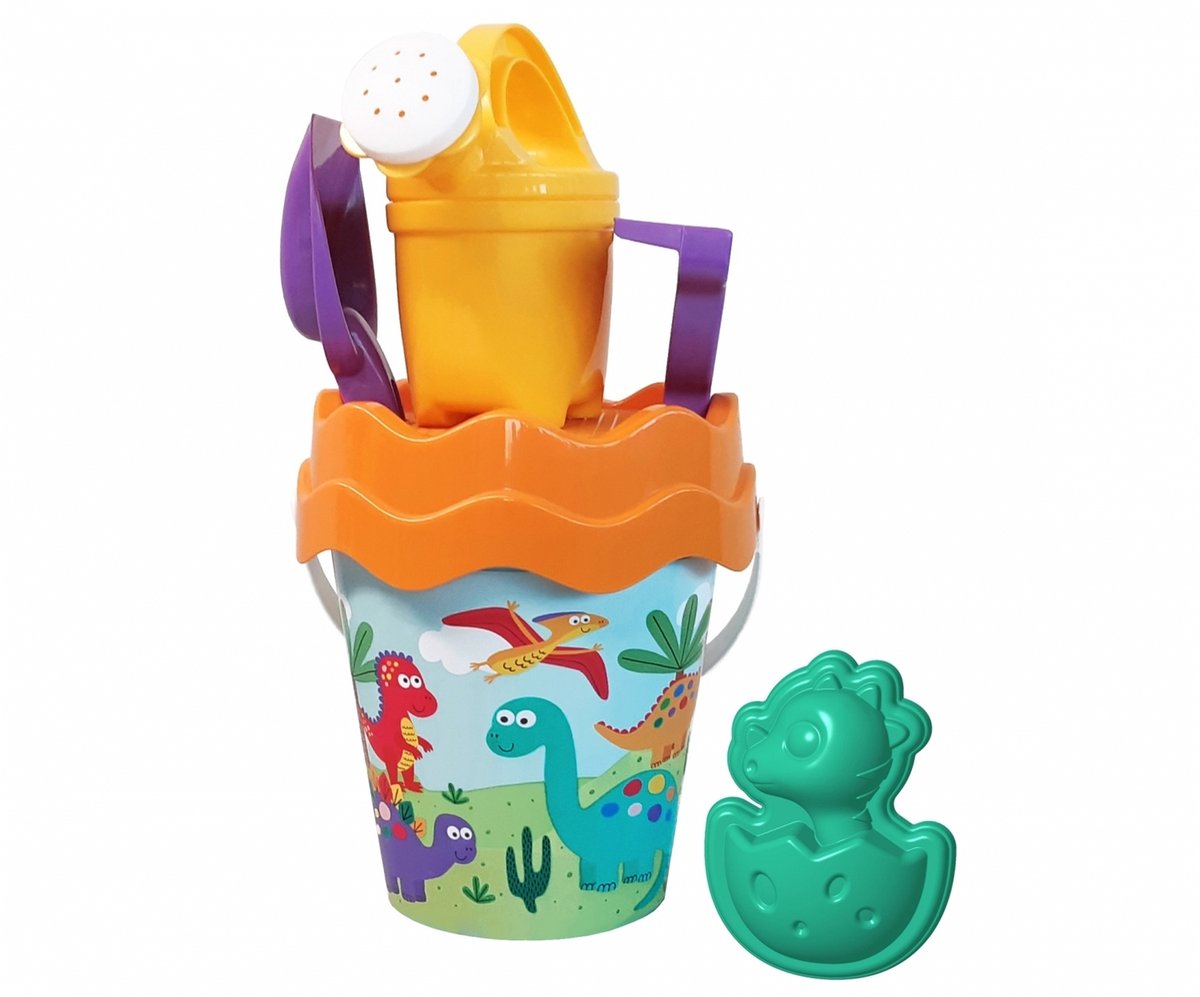 Androni strandset dino's, 6dlg.