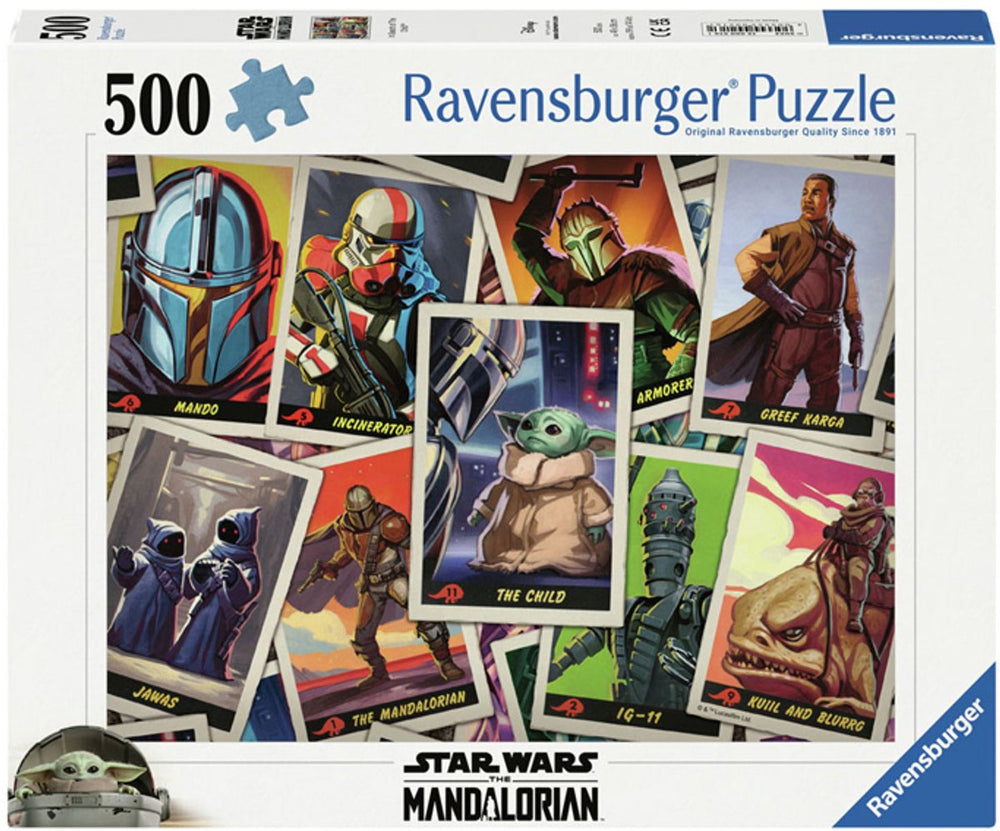 Ravensburger legpuzzel star wars the mandalorian het kind, 500st.