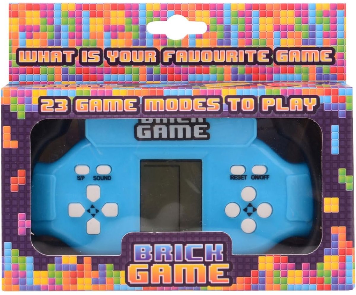 Johntoy Draagbare Spelconsole Brick Game
