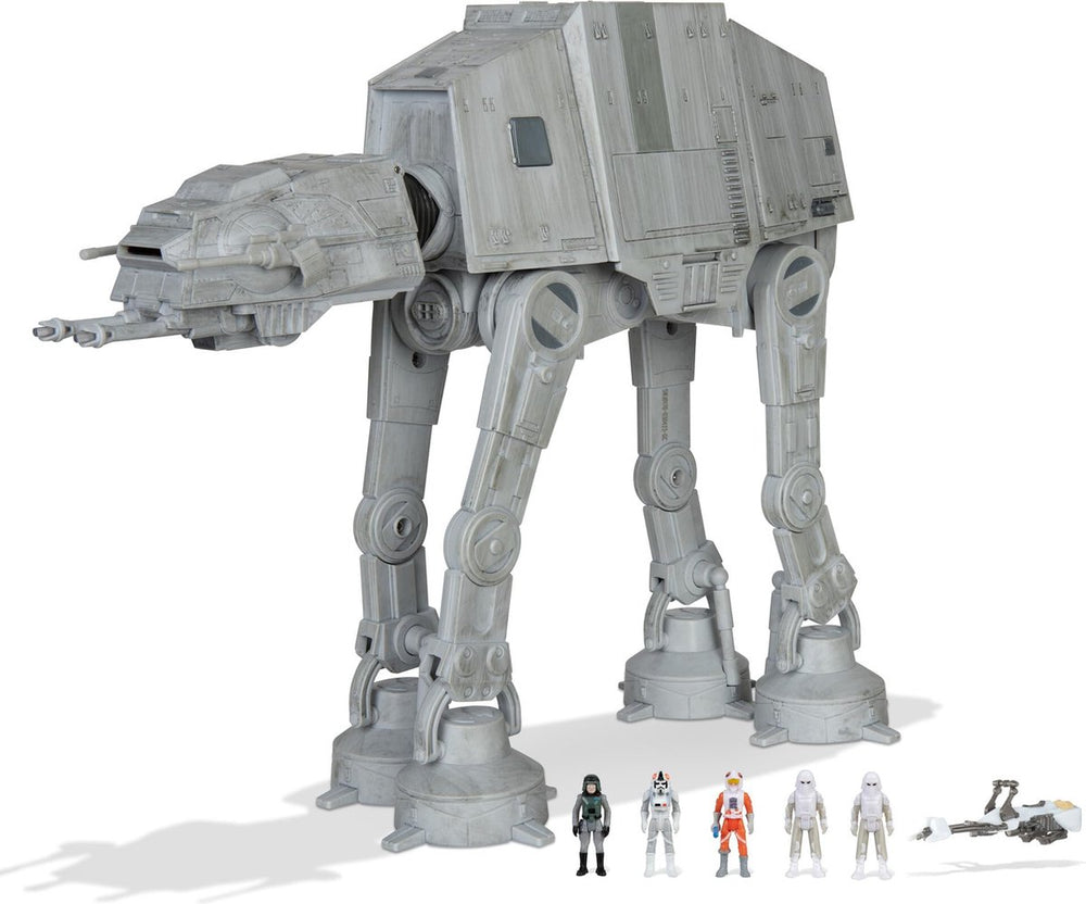 Jazwares star wars micro galaxy squadron 24cm assault class at-at