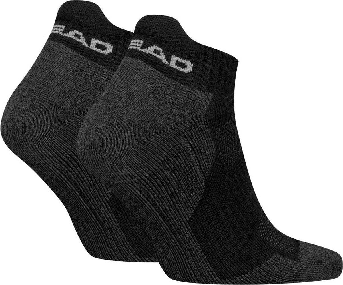 Head - unisex - hiking sneakersokken - alle klimaten - 2 pack - maat 39-42