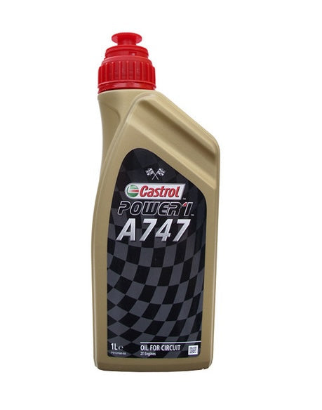 Huile Castrol Power1 2T A747 1 litre (100% synthèse)