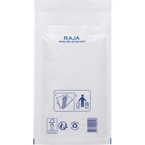 Gevoerde enveloppen raja pmbl00c papier wit