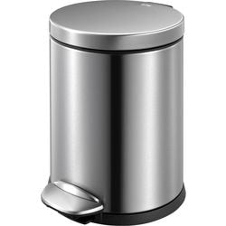 Eko pedaalemmer 31667659 rvs (roestvrij staal) zilver