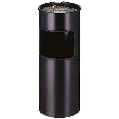 V-part prullenbak 31003303 staal zwart