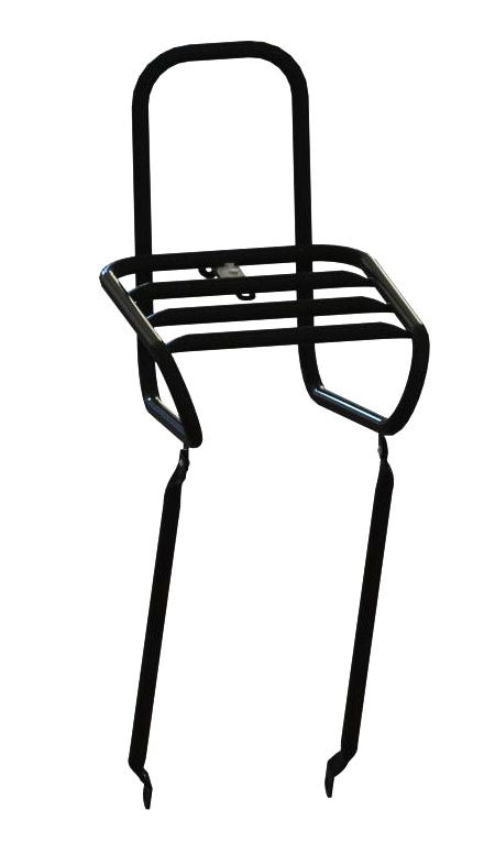 Steco voordrager smooth 25cm kroonbout mat zwart