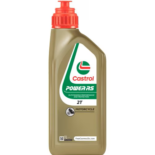 Huile Castrol 2T Power RS 100% Synt. 1 litre (TTS)