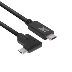 Usb-kabel act ac7407 zwart 2 m